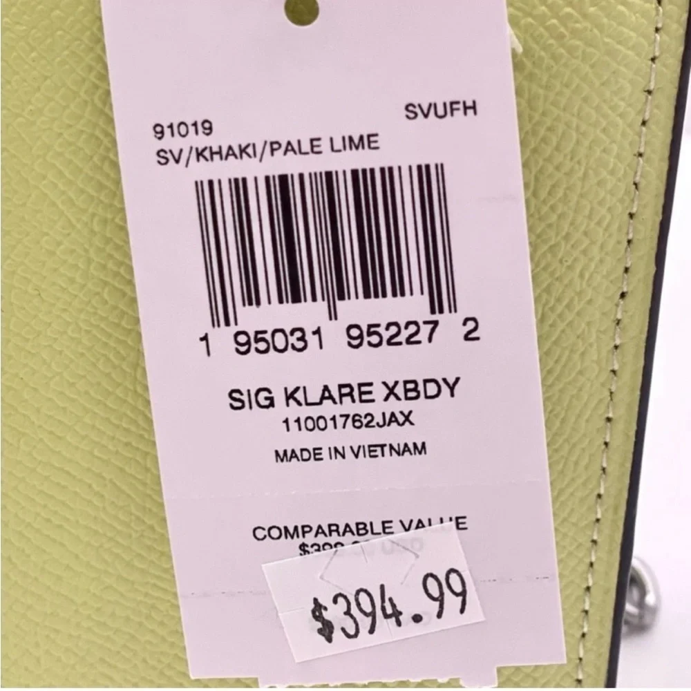 Coach Klare Shoulder Bag Crossbody In Signature Canvas